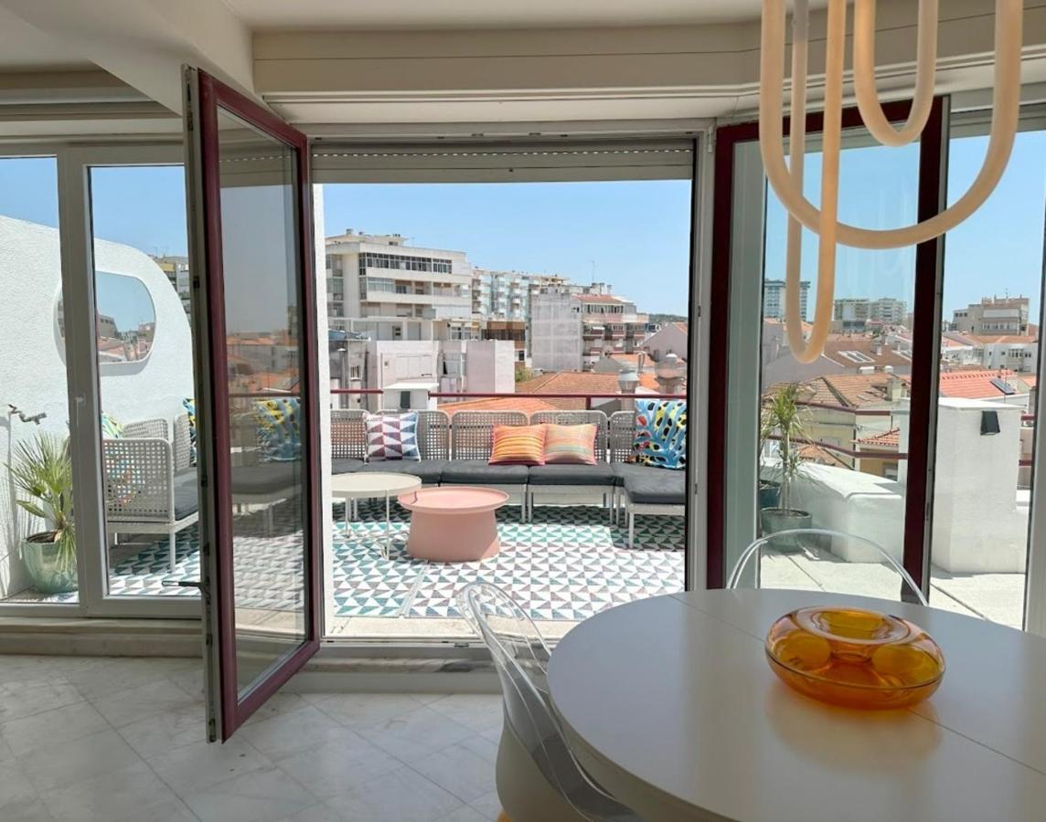 Groovy Caparica Gem With Large Sunny Terrace Apartment Costa de Caparica Ngoại thất bức ảnh